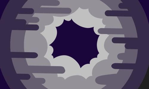 Cloudvoidic is when you feel as if your gender is falling through clouds into a void.