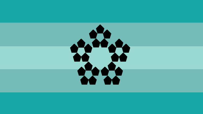 Fractalgender is when your gender feels like it's divided into many different parts or patterns, similar to fractals.